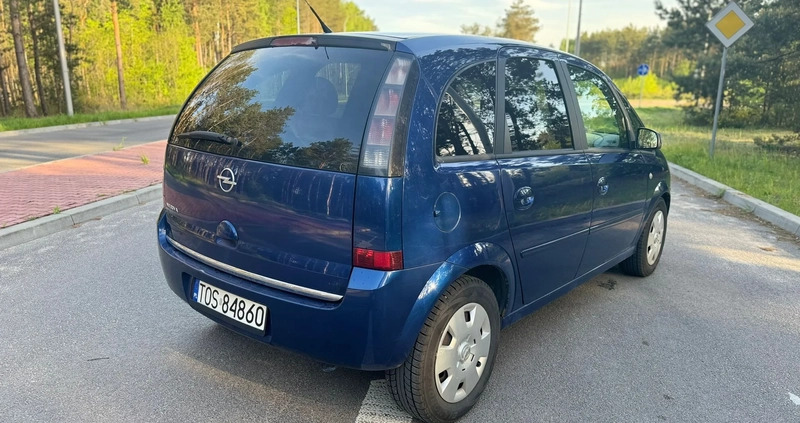 Opel Meriva cena 6900 przebieg: 150490, rok produkcji 2007 z Pogorzela małe 529
